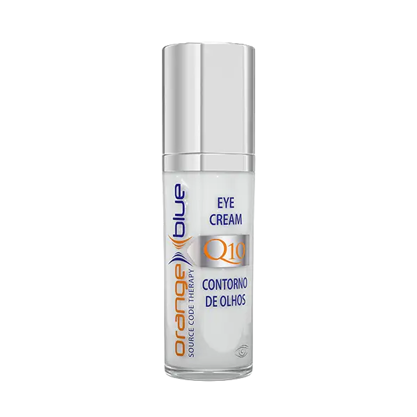 orangeblue Anti-Aging Augencreme mit Q10 und Hyaluronsäure – 30 ml Tiegel